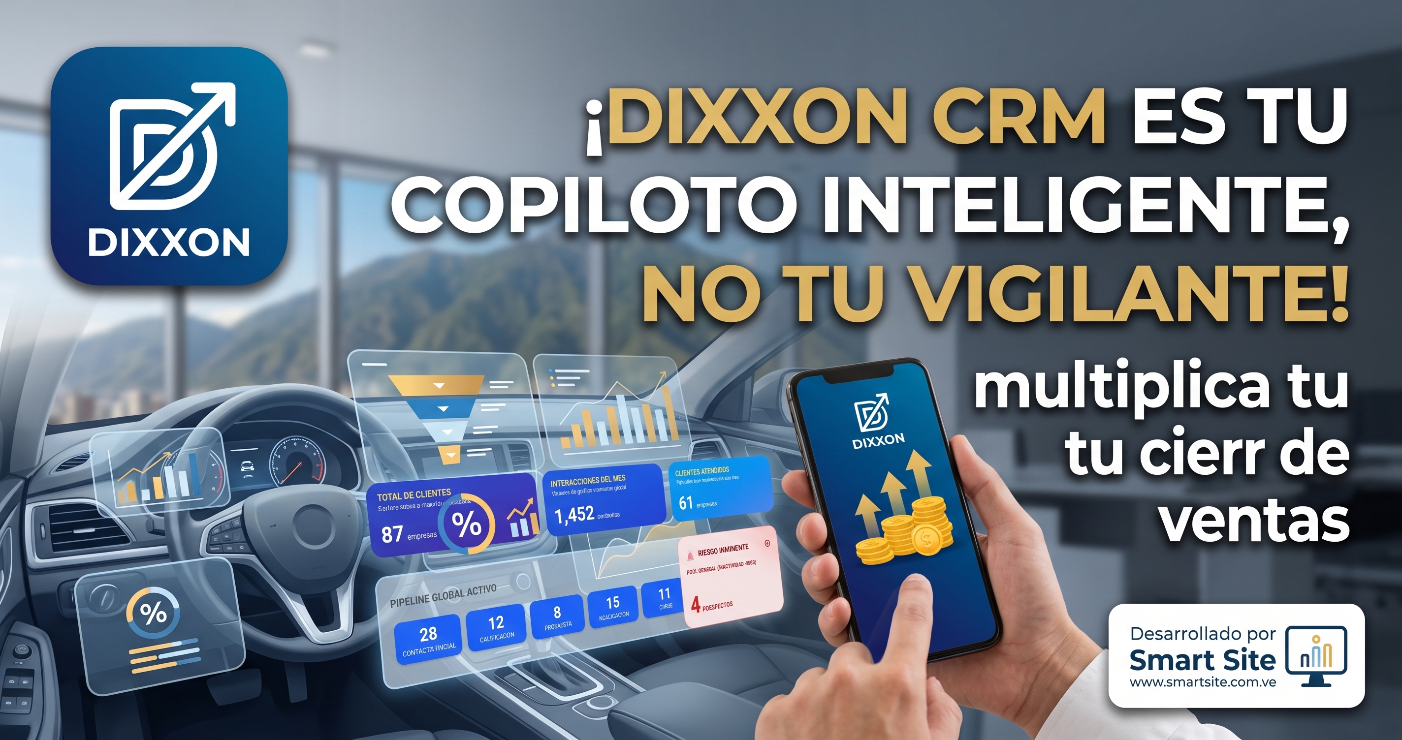 Dixxon: El Smart CRM Móvil que Revoluciona las Ventas en Venezuela