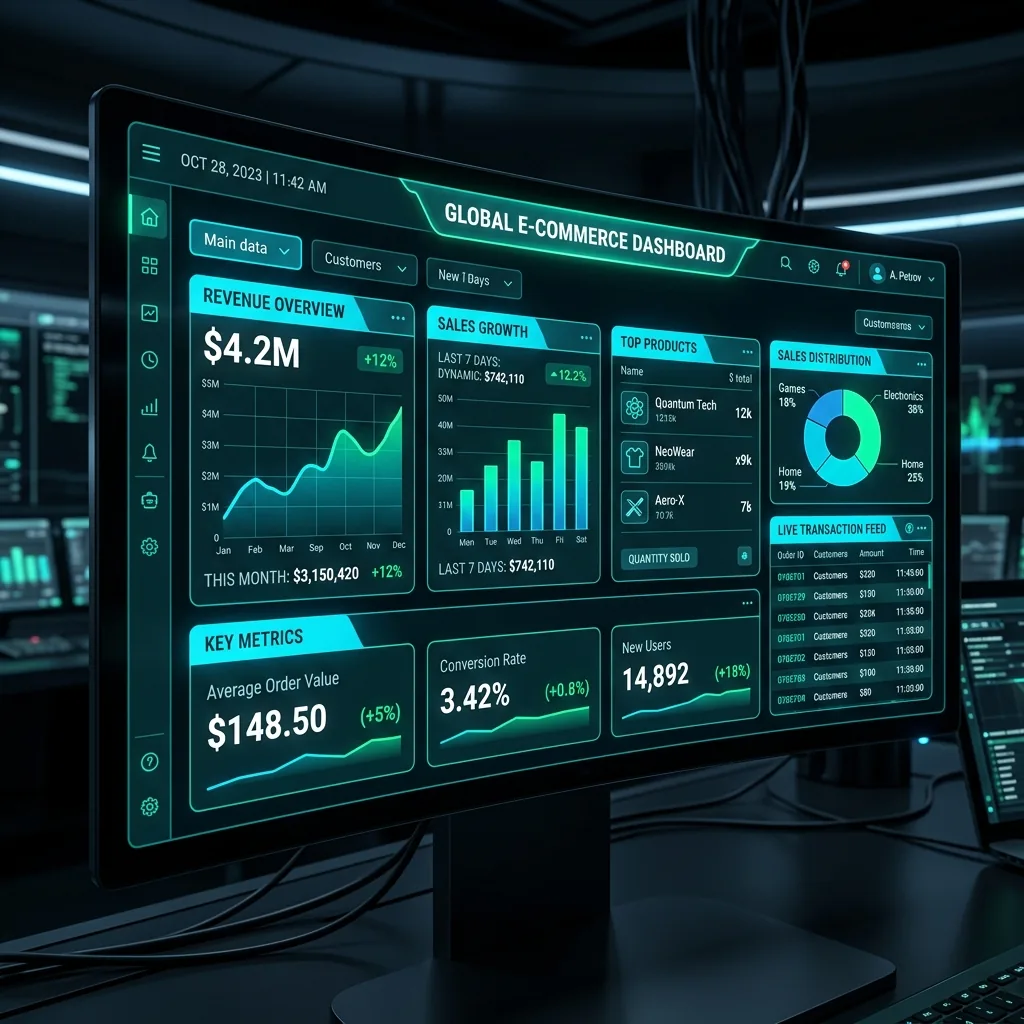 Ecommerce Dashboards